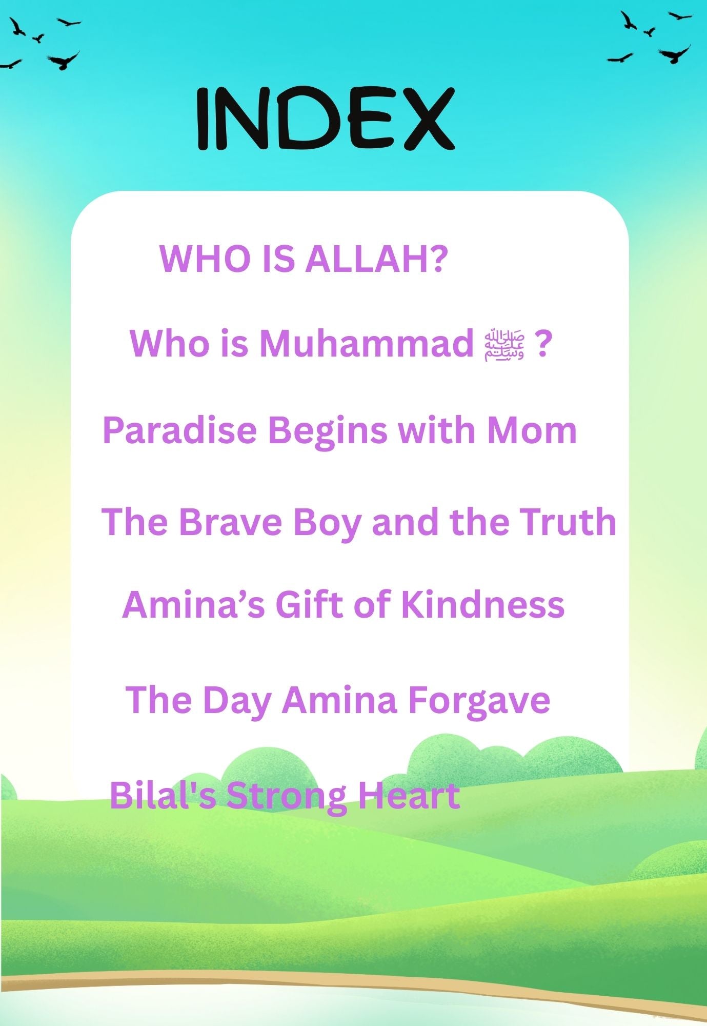"Golden Minds & Little Hearts: Islamic Heroes and Values for Curious Kids" Pdf(EBOOK )English, Hindi and Roman English all in one
