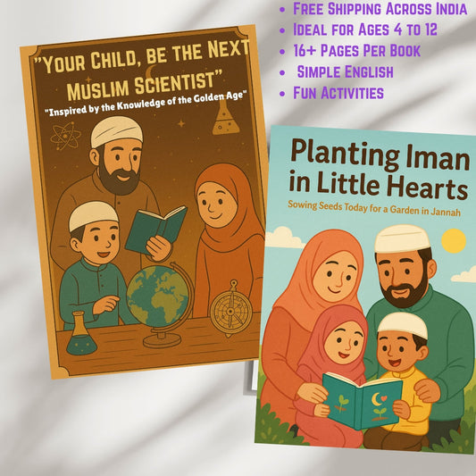 "Faith & Science for Kids: Growing with Iman and Innovation" Physical Book +SURPRISE GIFT+ 20 Educational content for FREE